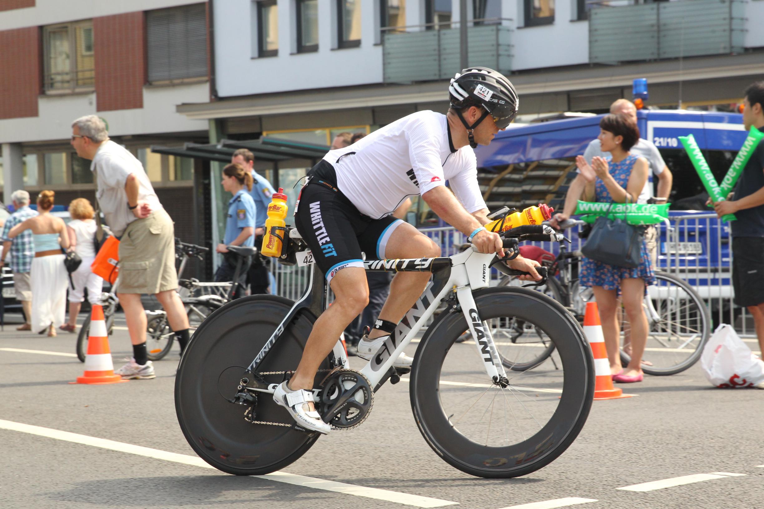 Ironman Frankfurt bike start